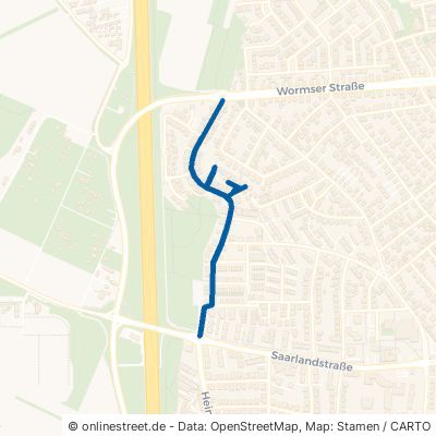 Adolf-Damaschke-Straße Viernheim 