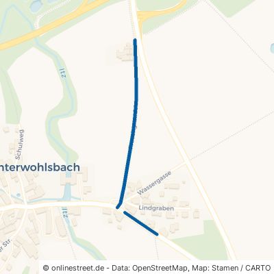 Froschgrundstraße Rödental Unterwohlsbach 