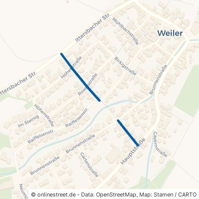 Kreuzstraße Keltern Weiler 