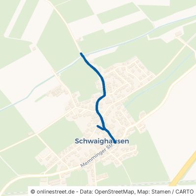 Unterharter Straße Holzgünz Schwaighausen 