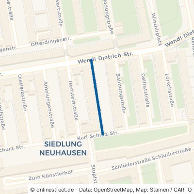 Aldrianstraße München Neuhausen-Nymphenburg 