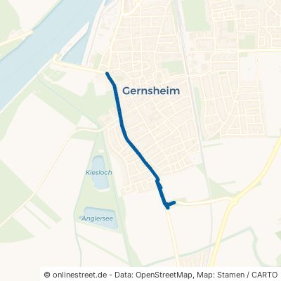 Wormser Straße Gernsheim 