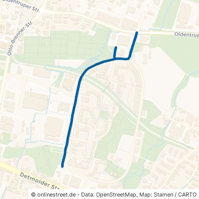 Stralsunder Straße Bielefeld Sieker 