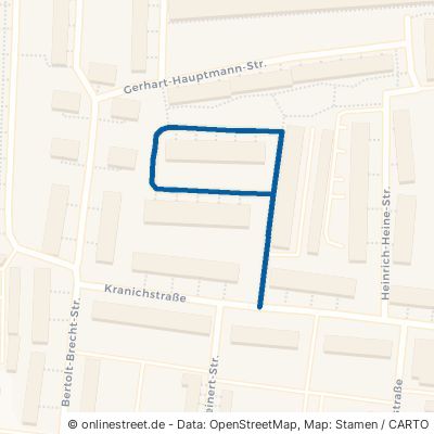 Hans-Marchwitza-Straße 17034 Neubrandenburg Vogelviertel 