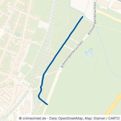Kleingärtnerweg Karlsruhe Rintheim 