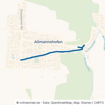 Waldstraße Allmannshofen 