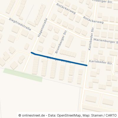 Elbinger Straße Hemsbach 