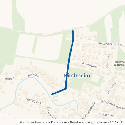 Bornsgasse Amt Wachsenburg Kirchheim 