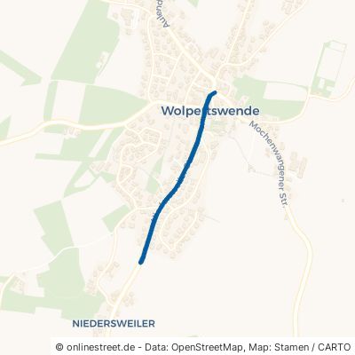 Niedersweiler Straße Wolpertswende Niedersweiler 