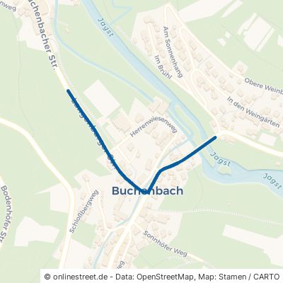 Langenburger Straße Mulfingen Buchenbach 