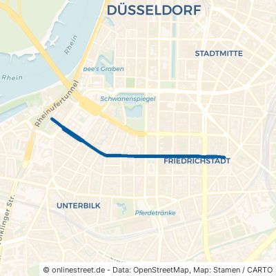 Fürstenwall Düsseldorf Unterbilk 