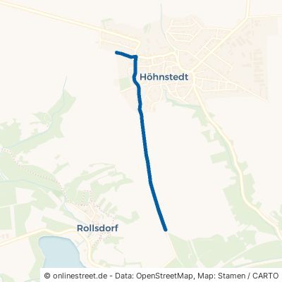 Wanslebener Straße Salzatal Höhnstedt 