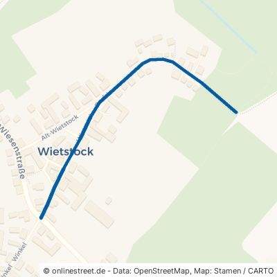 Wietstocker Dorfstraße Ludwigsfelde Wietstock 