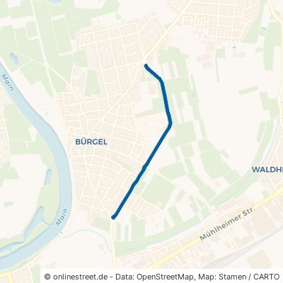 Mainzer Ring Offenbach am Main Bürgel 