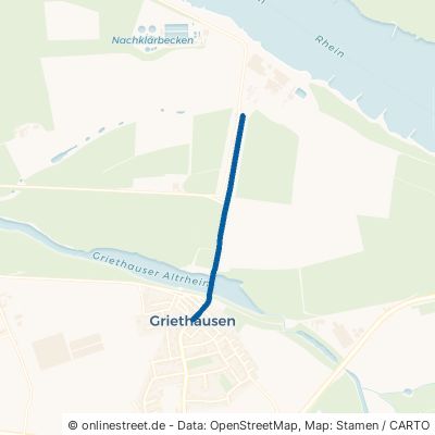Rheinstraße Kleve Griethausen 