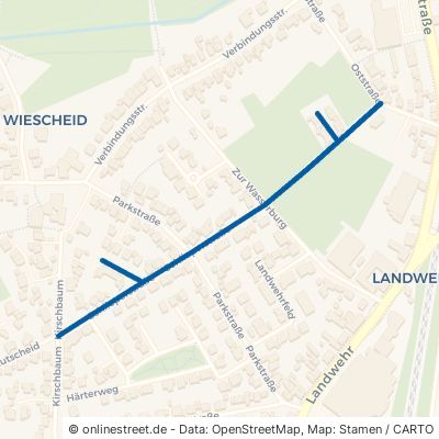 Schlieperstraße Langenfeld Wiescheid 
