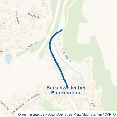 Unnertalstraße Berschweiler bei Baumholder 