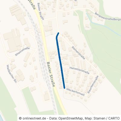Carl-Denk-Straße Wehr Brennet 