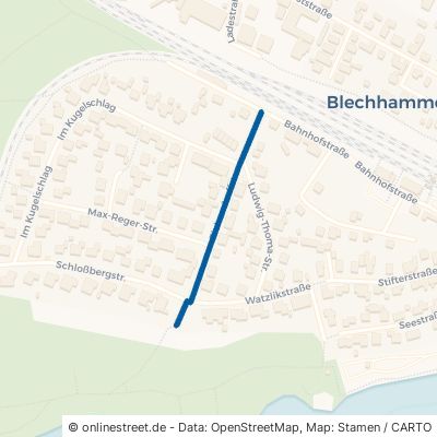 Eichendorffstraße Bodenwöhr Blechhammer 