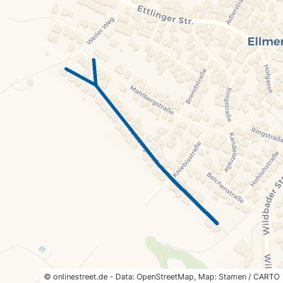 Feldbergstraße Keltern Ellmendingen 