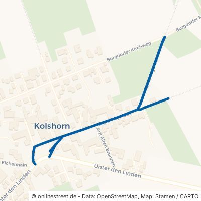 Bürgermeister-Fuge-Straße Lehrte Kolshorn 