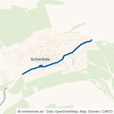 Schloßstraße Creuzburg Scherbda 
