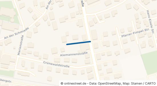 Riemenschneiderweg Schwäbisch Gmünd Straßdorf 