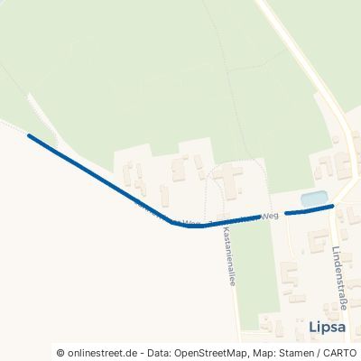 Jannowitzer Weg Hermsdorf Lipsa 