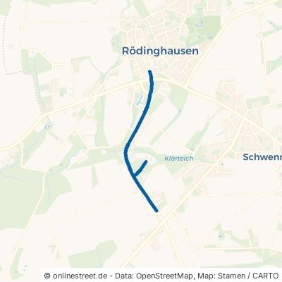 Heerstraße Rödinghausen 