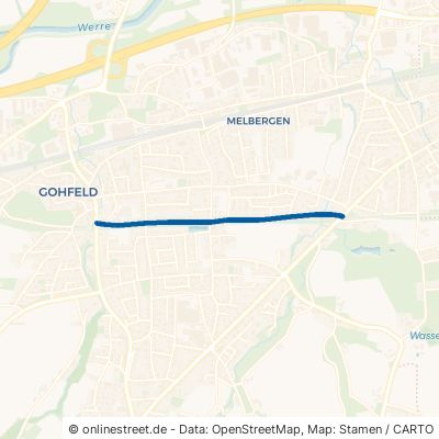 Südbahnstraße Löhne Gohfeld 