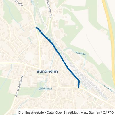 Badestraße Bad Harzburg Bündheim 