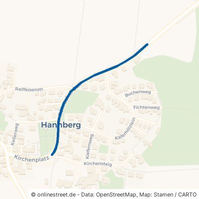 Röhracher Straße Heßdorf Hannberg 