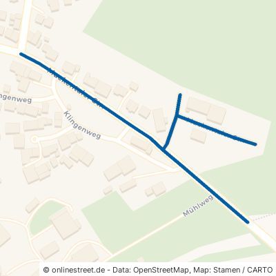Muckentaler Straße Fahrenbach Trienz 