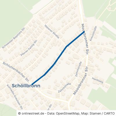 Stauffenbergstraße 76275 Ettlingen Schöllbronn 