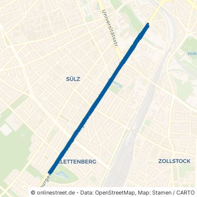 Luxemburger Straße Köln Sülz 