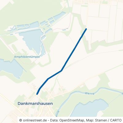 Obersuhler Weg Werra-Suhl-Tal Dankmarshausen 