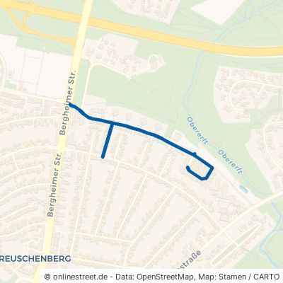 Hubertusweg Neuss Reuschenberg 
