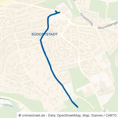 Schoferweg 75175 Pforzheim Südoststadt 
