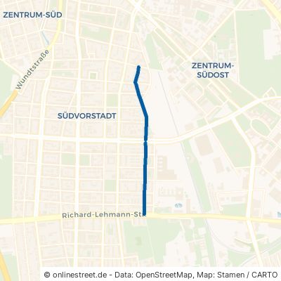 Lößniger Straße 04275 Leipzig Südvorstadt Mitte