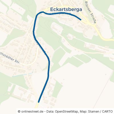 Hauptstraße Eckartsberga Lißdorf 