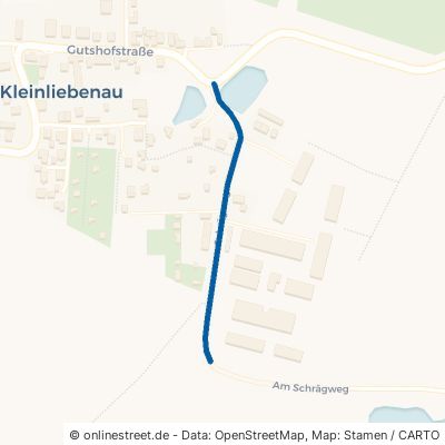 Schrägweg Schkeuditz Kleinliebenau 