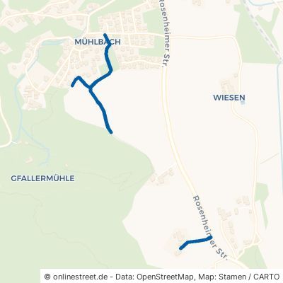 Kölner Weg Kiefersfelden Mühlbach 