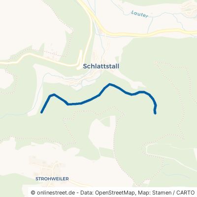 Mühlbergweg Lenningen Schlattstall 