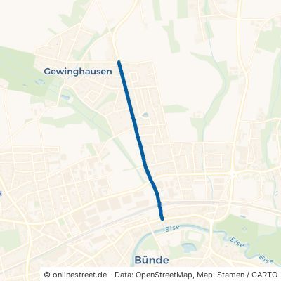 Gerhart-Hauptmann-Straße Bünde Spradow 