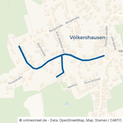 Oechsenbergstraße Vacha Völkershausen 