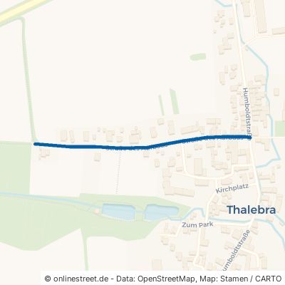 Straße Des Aufbaus Sondershausen Thalebra 