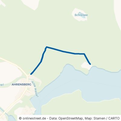 Klätnower Weg Wesenberg Ahrensberg 