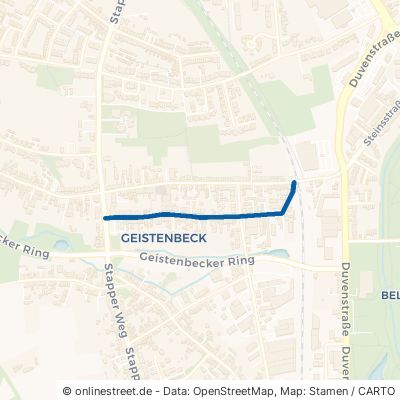 Geistenbecker Straße Mönchengladbach Geistenbeck 