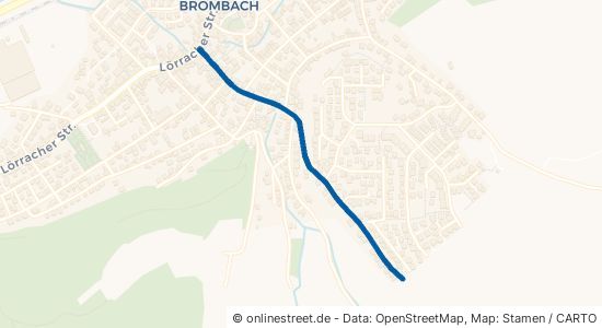 Römerstraße Lörrach Brombach 