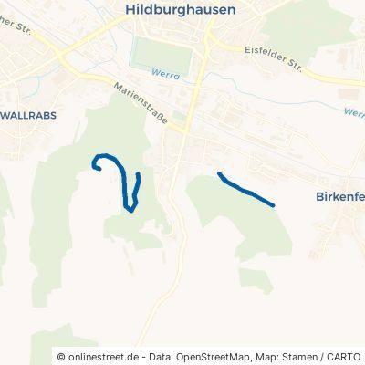 Werra-Burgen-Steig Hildburghausen Birkenfeld 